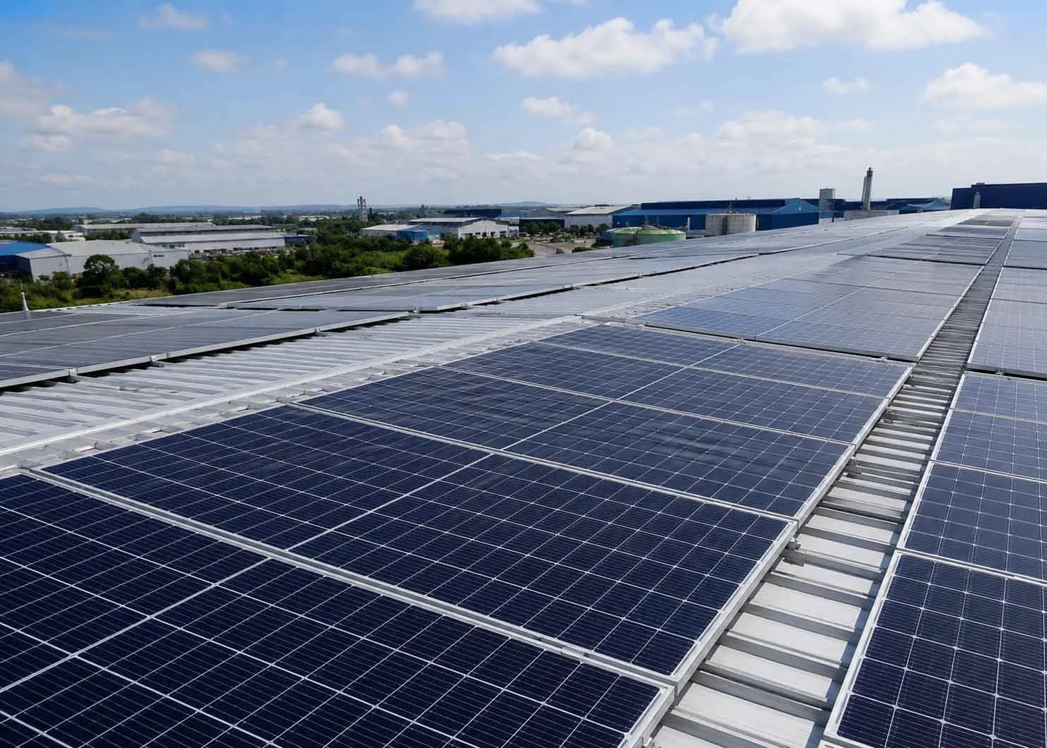 Hòa lưới 100kWp - Nhà máy thực phẩm