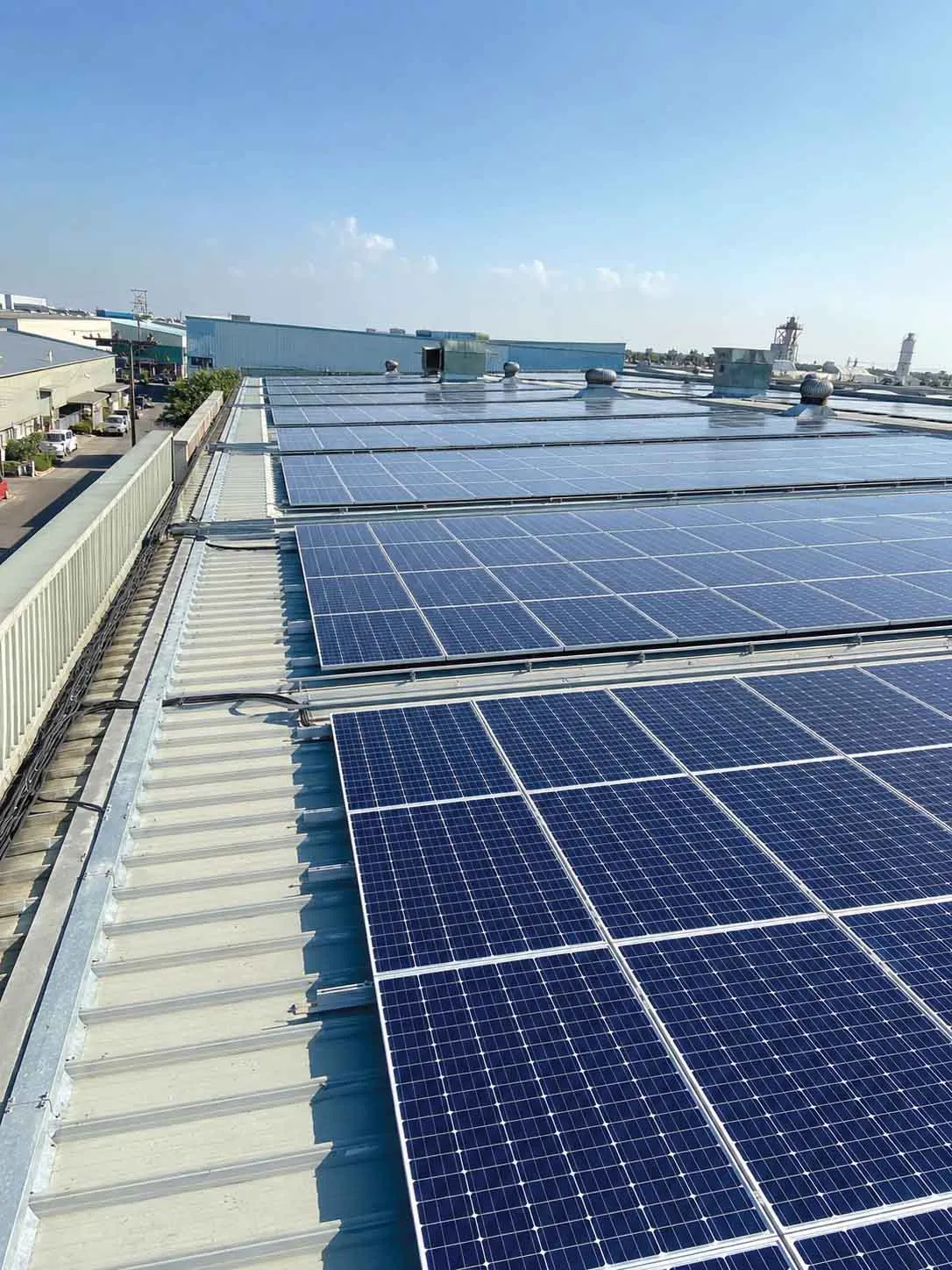 Công trình điện năng lượng mặt trời do SUNBEX triển khai
